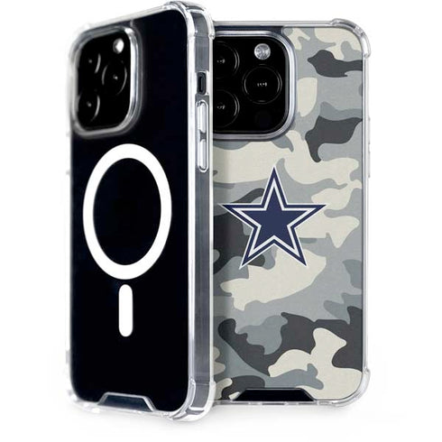 NFL Dallas Cowboys Camo iPhone 13 Pro MagSafe Case