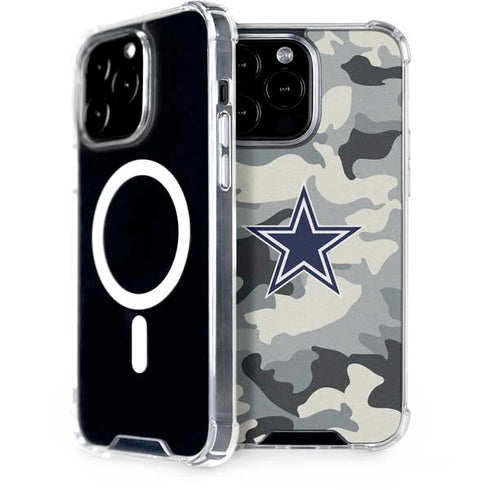 NFL Dallas Cowboys Camo iPhone 13 Pro Max MagSafe Case