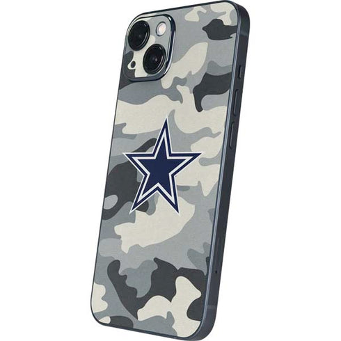 NFL Dallas Cowboys Camo iPhone 14 Plus Skin
