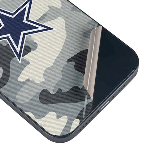NFL Dallas Cowboys Camo iPhone 14 Plus Skin