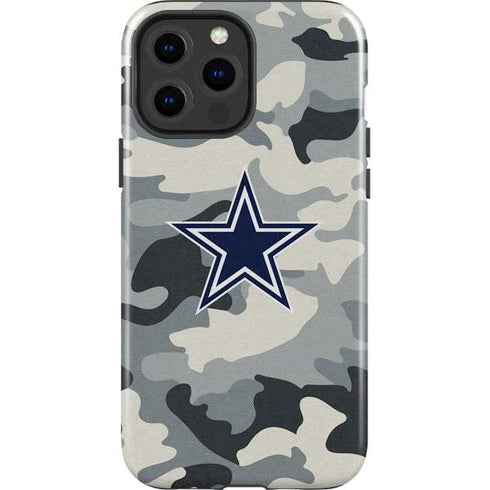 NFL Dallas Cowboys Camo iPhone 15 Pro Max Impact Case