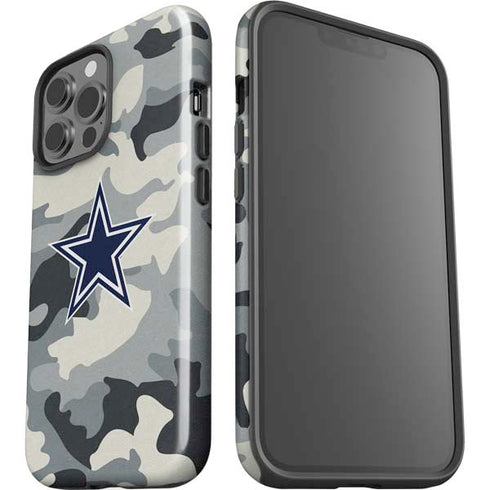 NFL Dallas Cowboys Camo iPhone 15 Pro Max Impact Case