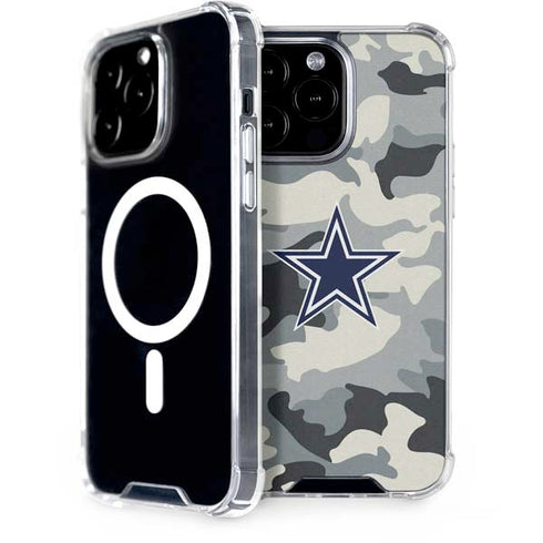 NFL Dallas Cowboys Camo iPhone 15 Pro Max MagSafe Case