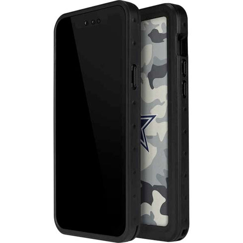 NFL Dallas Cowboys Camo iPhone 14 Pro Waterproof Case