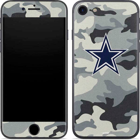 NFL Dallas Cowboys Camo iPhone SE (2nd & 3rd Gen) Skin