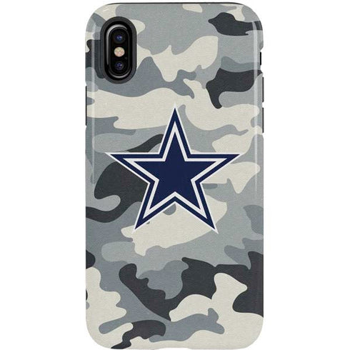 NFL Dallas Cowboys Camo iPhone X Pro Case