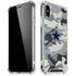 NFL Dallas Cowboys Camo iPhone XS Max Clear Case