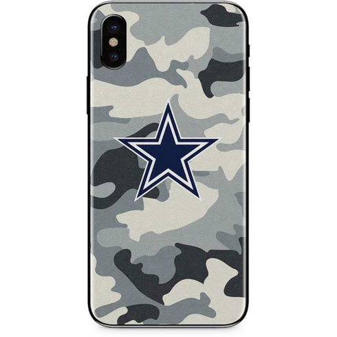 NFL Dallas Cowboys Camo iPhone XS Max Skin
