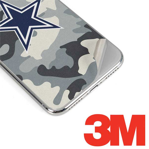 NFL Dallas Cowboys Camo iPhone XS Skin