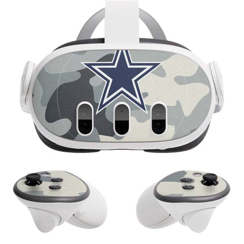 NFL Dallas Cowboys Camo Meta Quest 3 Skin