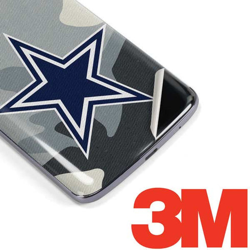 NFL Dallas Cowboys Camo Moto E5 Plus Skin