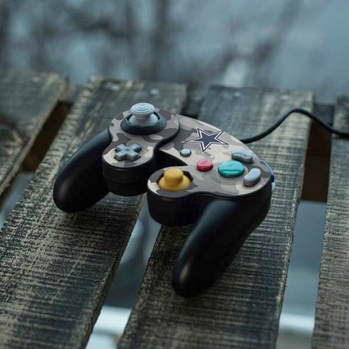 NFL Dallas Cowboys Camo Nintendo GameCube Controller Skin