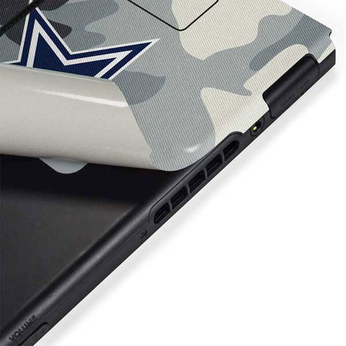 NFL Dallas Cowboys Camo Nintendo Switch Bundle Skin