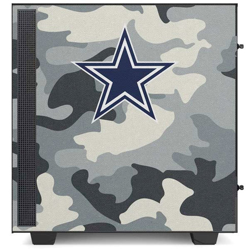 NFL Dallas Cowboys Camo NZXT H510 Compact ATX Mid-Tower Case Skin