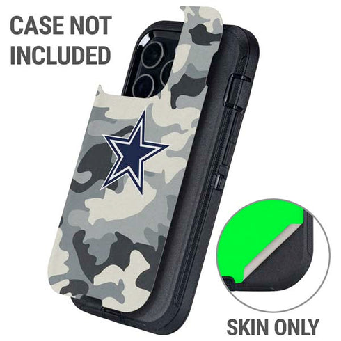 NFL Dallas Cowboys Camo Otterbox Defender iPhone Skin