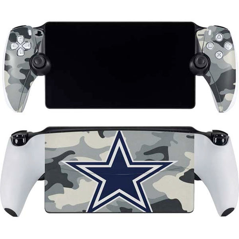 NFL Dallas Cowboys Camo PlayStation Portal Remote Player Skin