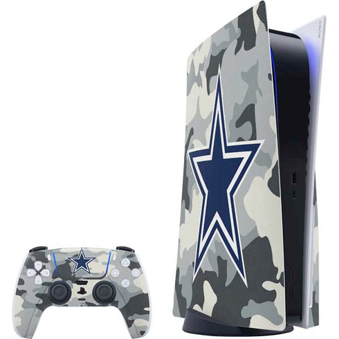 NFL Dallas Cowboys Camo PS5 Bundle Skin