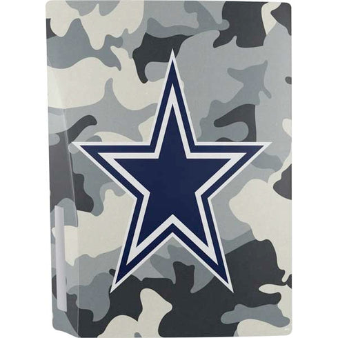 NFL Dallas Cowboys Camo PS5 Console Skin
