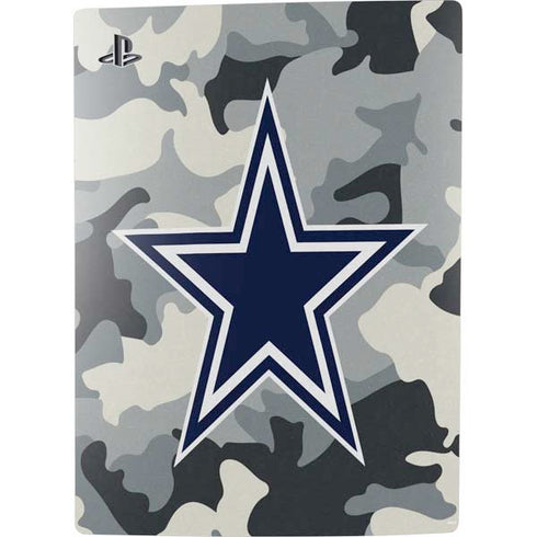 NFL Dallas Cowboys Camo PS5 Digital Edition Bundle Skin