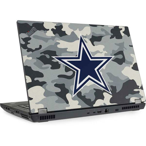 NFL Dallas Cowboys Camo Lenovo ThinkPad Skin