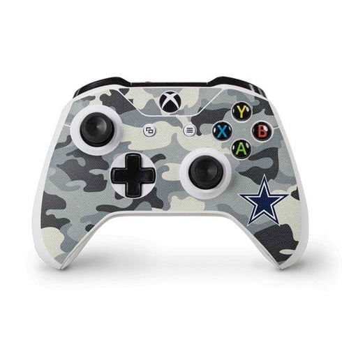 NFL Dallas Cowboys Camo Xbox One S Controller Skin