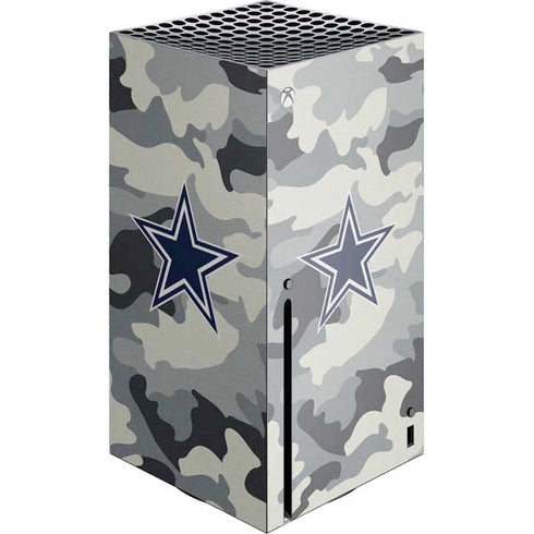 NFL Dallas Cowboys Camo Xbox Series X Console Skin