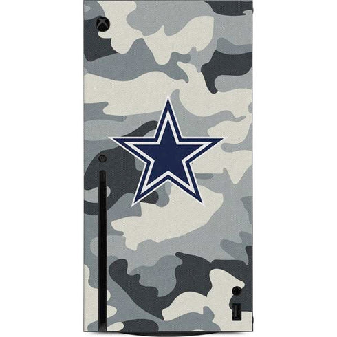 NFL Dallas Cowboys Camo Xbox Series X Console Skin