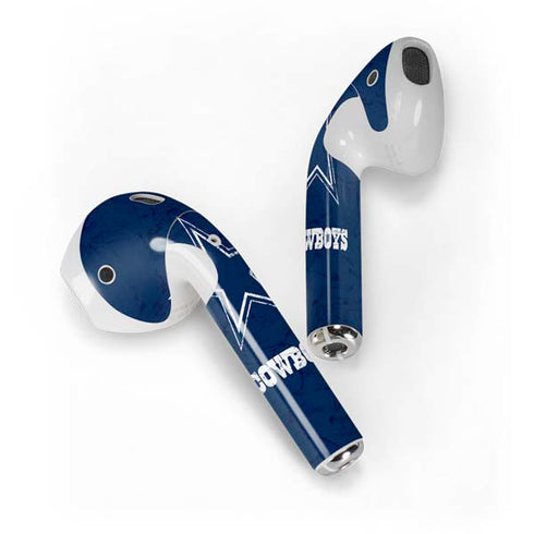 NFL Dallas Cowboys Distressed Apple AirPods Skin