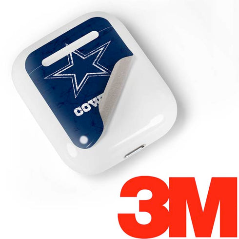 NFL Dallas Cowboys Distressed Apple AirPods Skin