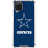 NFL Dallas Cowboys Distressed Galaxy A12 Clear Case
