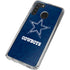 NFL Dallas Cowboys Distressed Galaxy A21 Clear Case