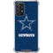 NFL Dallas Cowboys Distressed Galaxy A72 5G Clear Case