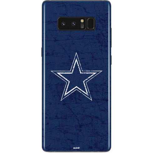 NFL Dallas Cowboys Distressed Galaxy Note 8 Skin