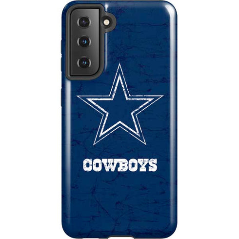 NFL Dallas Cowboys Distressed Galaxy S21 5G Pro Case