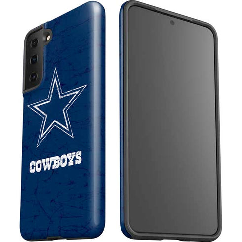 NFL Dallas Cowboys Distressed Galaxy S21 FE Pro Case