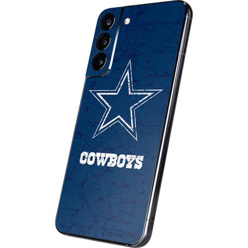 NFL Dallas Cowboys Distressed Galaxy S22 Plus Skin