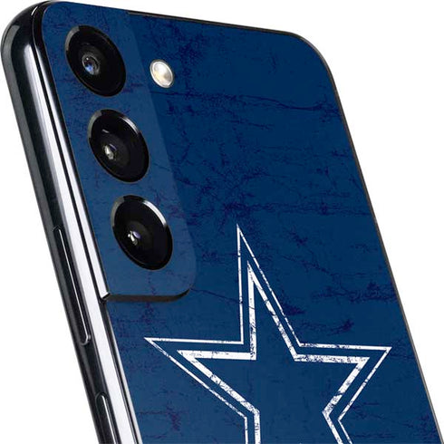 NFL Dallas Cowboys Distressed Galaxy S22 Plus Skin