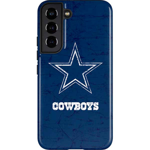 NFL Dallas Cowboys Distressed Galaxy S22 Pro Case