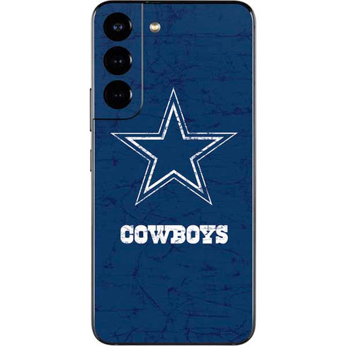 NFL Dallas Cowboys Distressed Galaxy S22 Skin