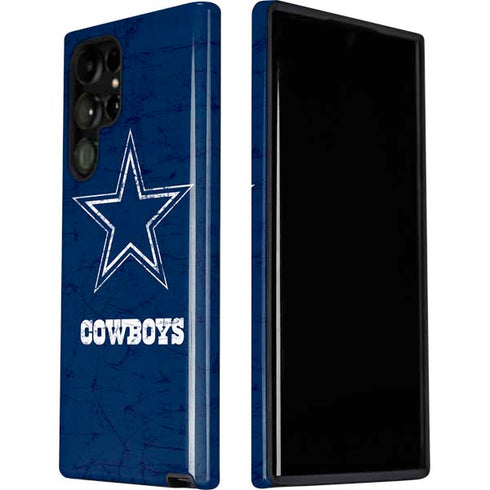 NFL Dallas Cowboys Distressed Galaxy S22 Ultra Pro Case