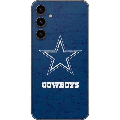 NFL Dallas Cowboys Distressed Galaxy S23 FE Skin