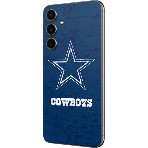 NFL Dallas Cowboys Distressed Galaxy S23 FE Skin