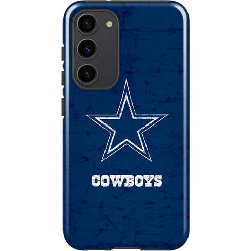 NFL Dallas Cowboys Distressed Galaxy S23 Plus Pro Case