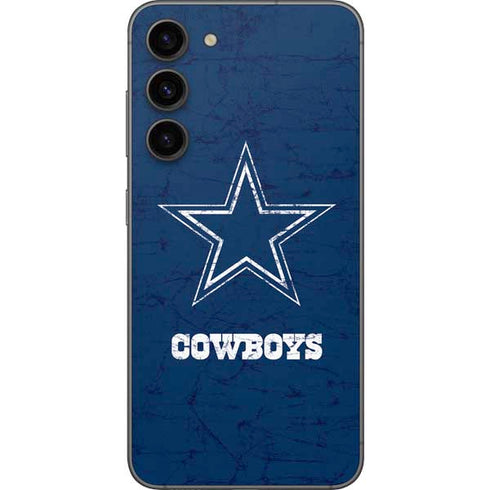 NFL Dallas Cowboys Distressed Galaxy S23 Plus Skin