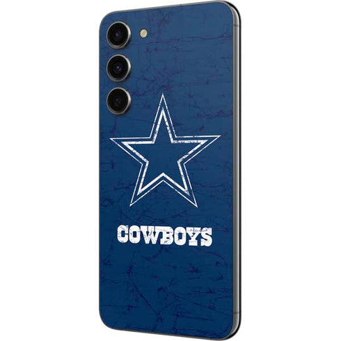 NFL Dallas Cowboys Distressed Galaxy S23 Plus Skin
