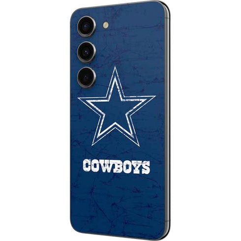 NFL Dallas Cowboys Distressed Galaxy S23 Skin
