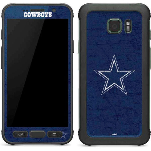 NFL Dallas Cowboys Distressed Galaxy S7 Active Skin