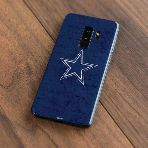 NFL Dallas Cowboys Distressed Galaxy S9 Plus Skin