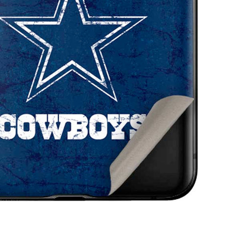 NFL Dallas Cowboys Distressed Galaxy Z Flip Skin