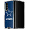 NFL Dallas Cowboys Distressed Galaxy Z Fold4 5G Clear Case